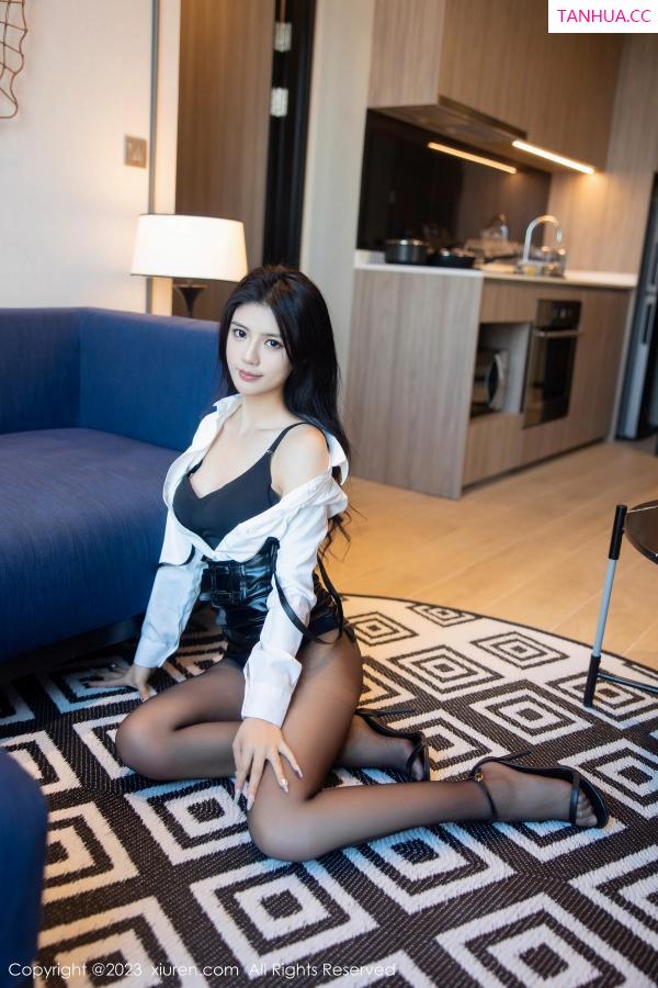 李浅浅  [XiuRen]高清写真图 2023.03.29 No.6492 浅浅Danny 黑丝美腿第41张图片